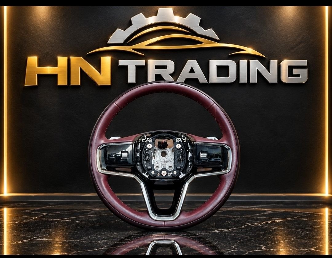 Origineel Range Rover L460 / Sport L491 Leder Stuurwiel OEM, Gebruikt, -, -, Ophalen of Verzenden