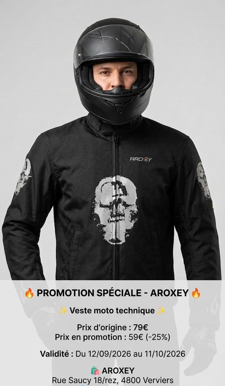 veste de Moto textile cordura 600D neuf CE protecteurs, Envoi, Neuf, avec ticket, Manteau | tissu