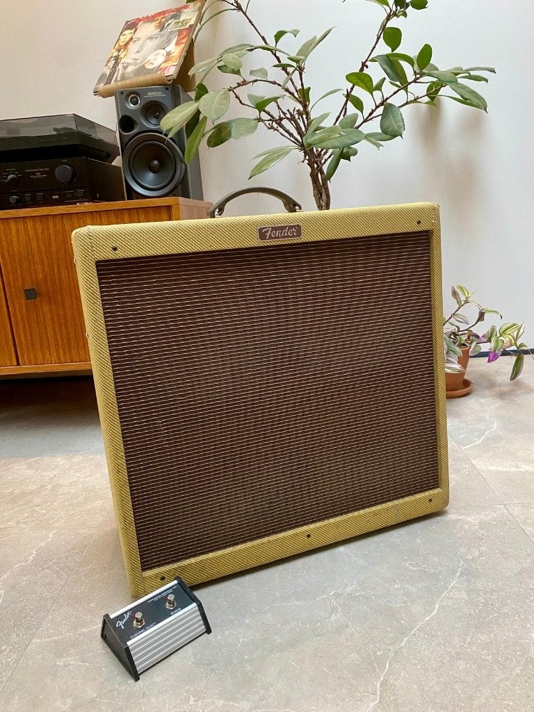 Fender Blues DeVille Reissue incl. original footswitch, Musique & Instruments, Enlèvement, Utilisé, Guitare, 50 à 100 watts