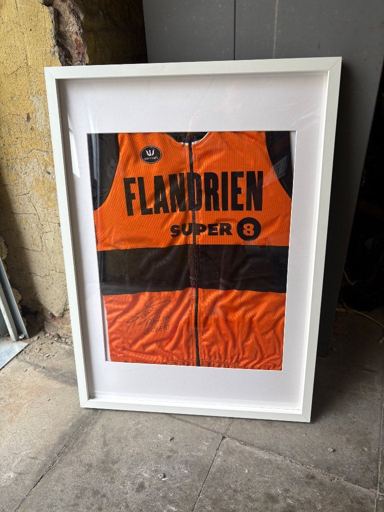 Maillot cycliste Flandrien signé par Philip Gilbert, Vélos & Vélomoteurs, Enlèvement