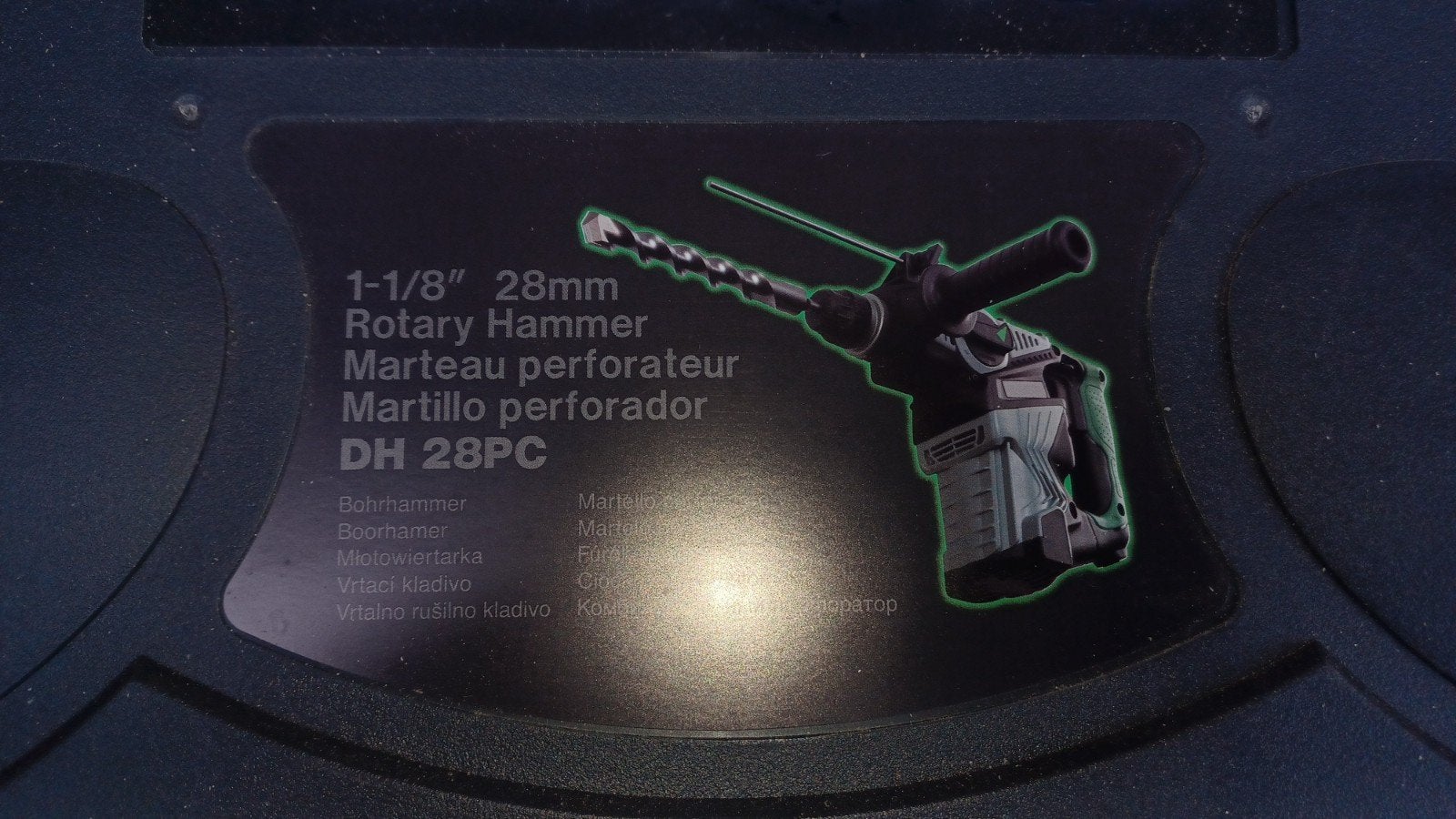 Hikoki professionele klopboormachine 28mm., Ophalen
