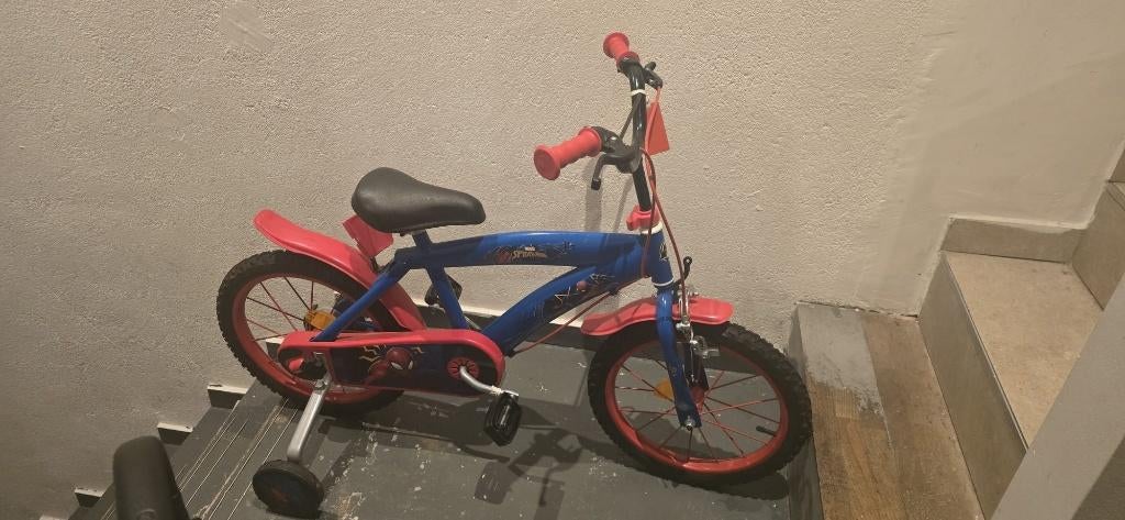 Spiderman kinderfiets, Fietsen en Brommers, Fietsen | Kinderfietsjes, Zo goed als nieuw, Ophalen