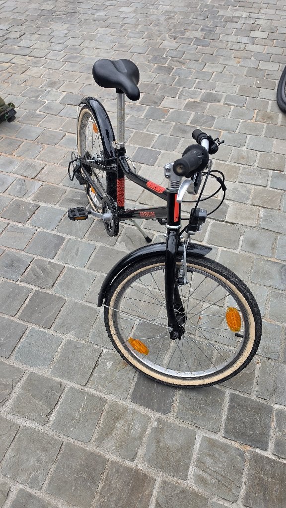 VTC ENFANT RIVERSIDE 500 20 POUCES 6-9 ANS - BTWIN, Vitesses, Frein sur jante, Utilisé, BTwin Décathlon
