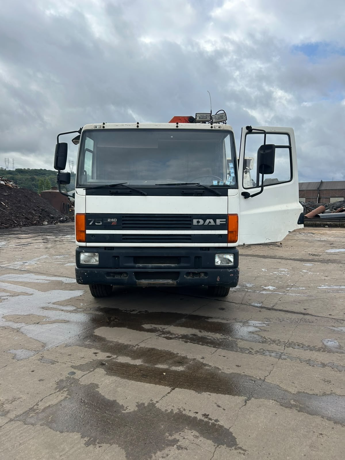 Camion daf grue et porte conteneur, Autos, Achat, Diesel, Particulier, DAF