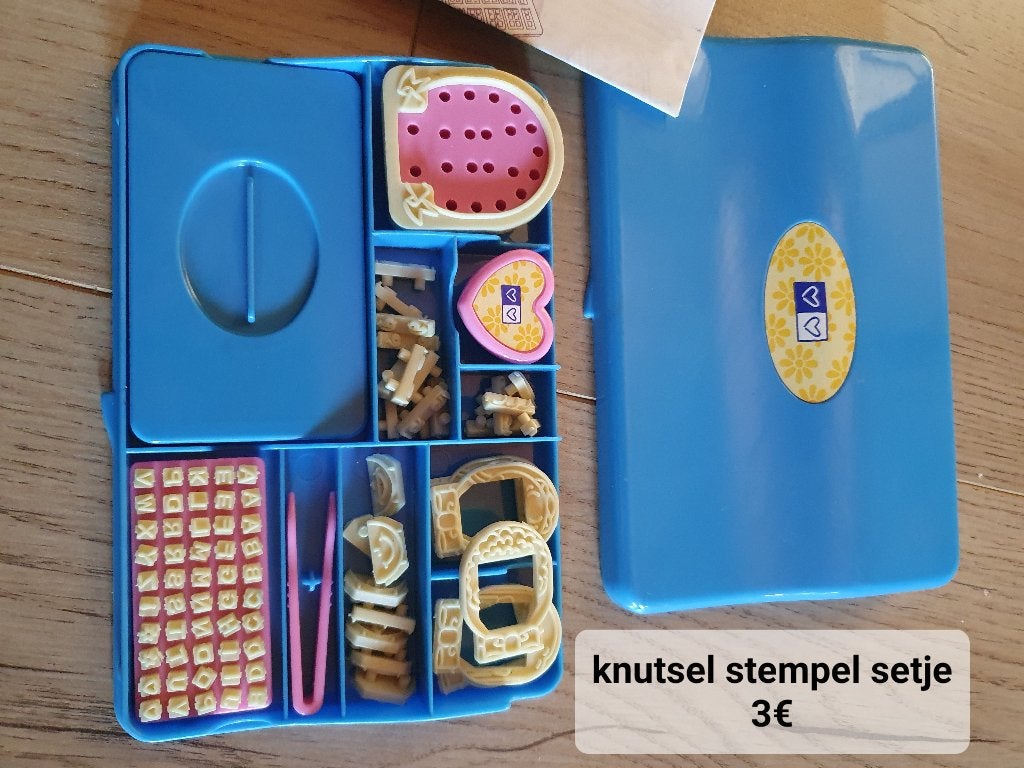 stempelset, Hobby en Vrije tijd, Ophalen, Gebruikt