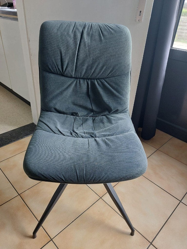 6 eetkamerstoelen, Maison & Meubles, Enlèvement, Utilisé, Métal, Cinq, Six Chaises ou plus