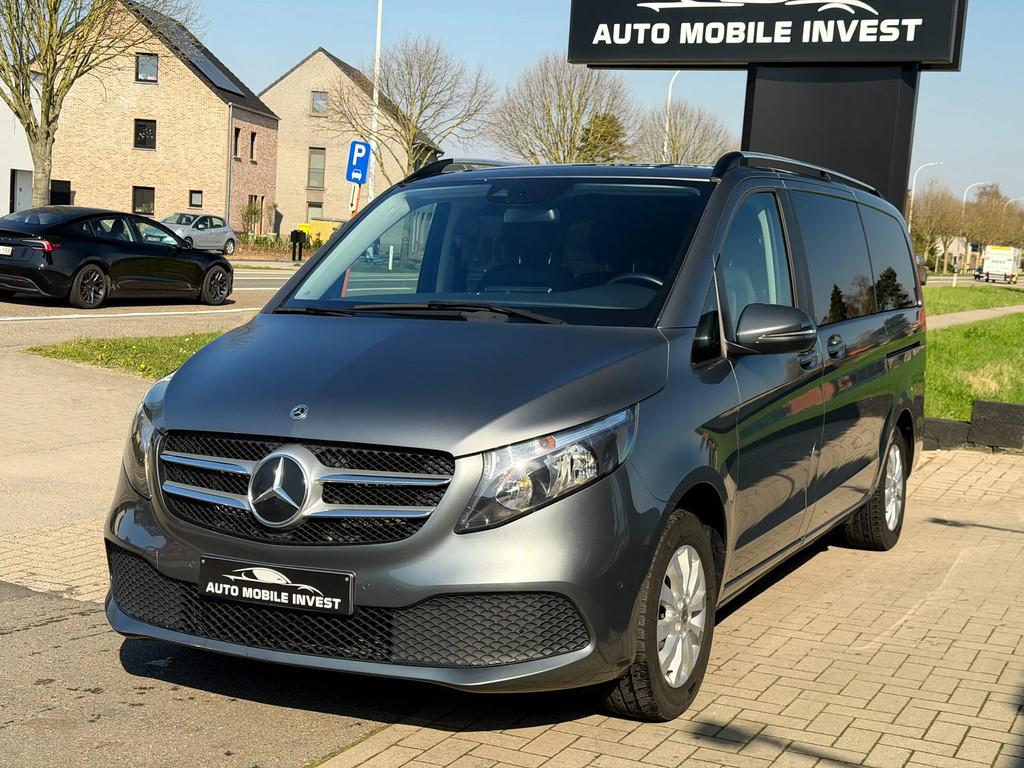 Mercedes-Benz V 220 V 220 d long 9G-TRONIC 7 PLACES 0483/47., Cuir, Argent ou Gris, Achat, Entreprise