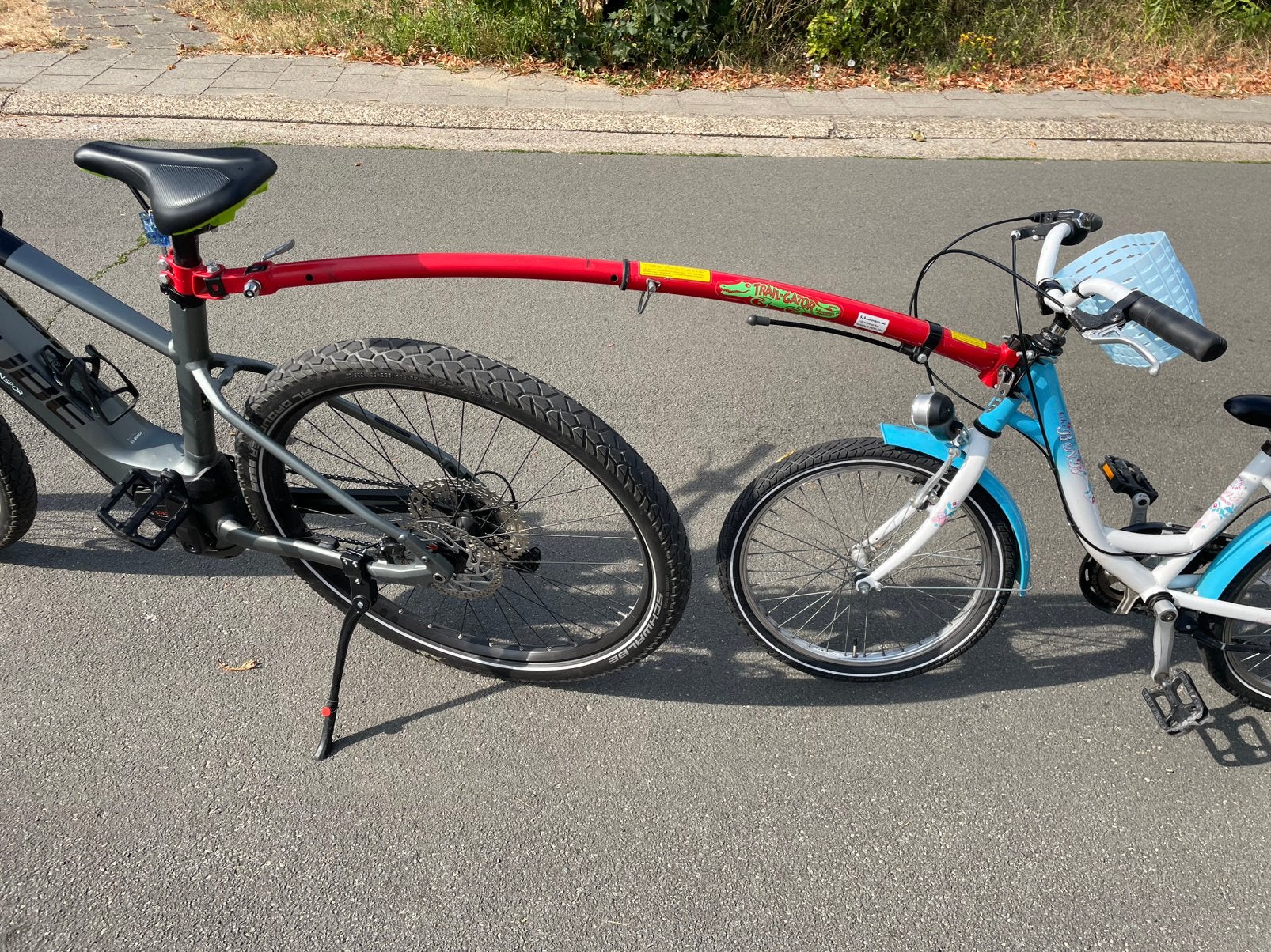 Alligator de randonnée à tige tandem en très bon état, Enlèvement, Comme neuf