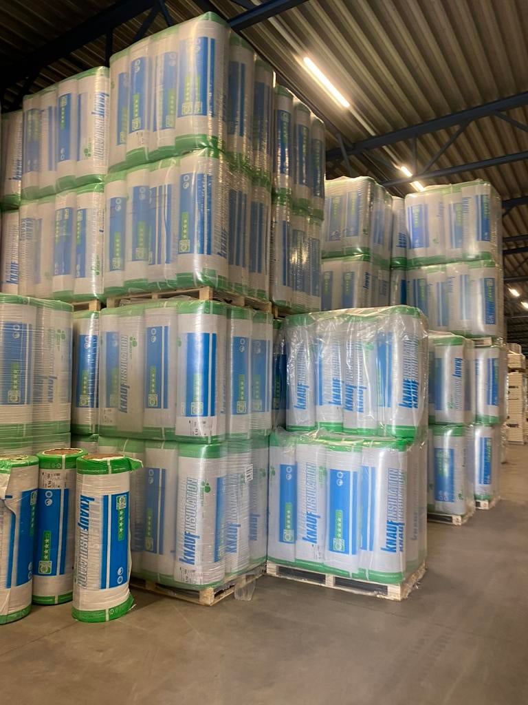 Glaswol isolatie voor laagste prijs!!, Doe-het-zelf en Bouw, Isolatie en Afdichting, Zo goed als nieuw, Glaswol, Ophalen