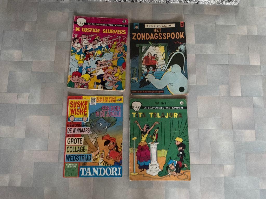 16 Strips Jommeke, suske en wiske, de rode ridder enz…, Boeken, Stripverhalen, Meerdere stripboeken, Ophalen of Verzenden, Gelezen