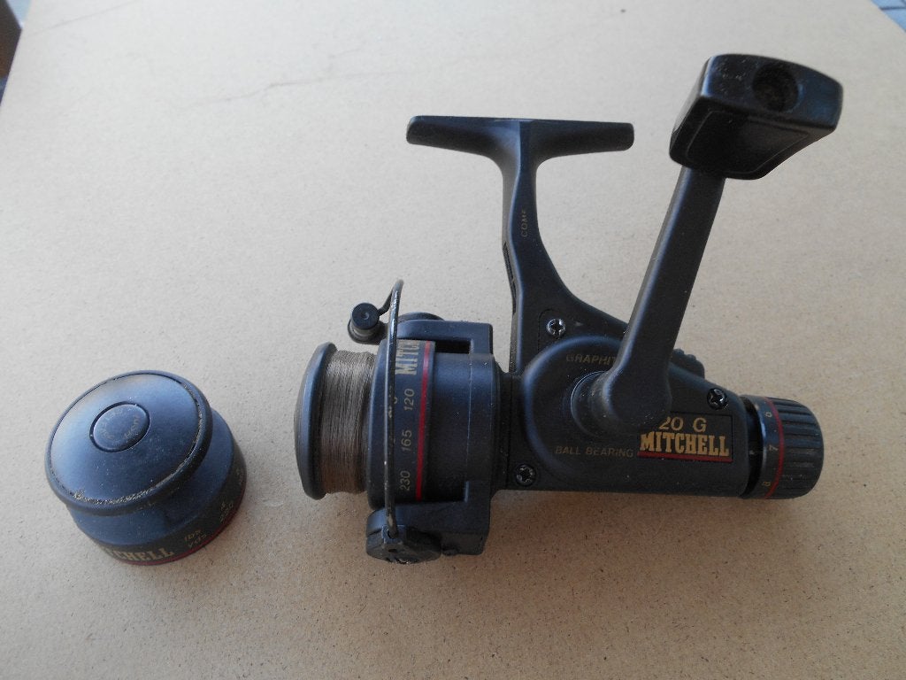Mitchell molen 120 G, Watersport en Boten, Ophalen, Zo goed als nieuw, Molen