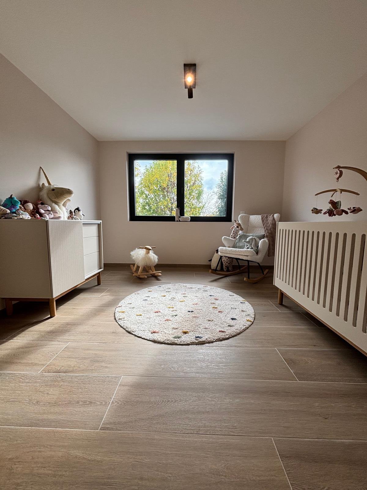 Kinderkamer Quax Mood kleur clay, bed-kast en commode., Ophalen, Zo goed als nieuw