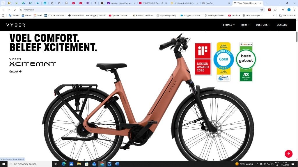 vyber Xcitemnt schitterende e-bike vele prijzen o.a Anwb-Ad, Fietsen en Brommers, Elektrische fietsen, 47 tot 51 cm, Ophalen, Nieuw