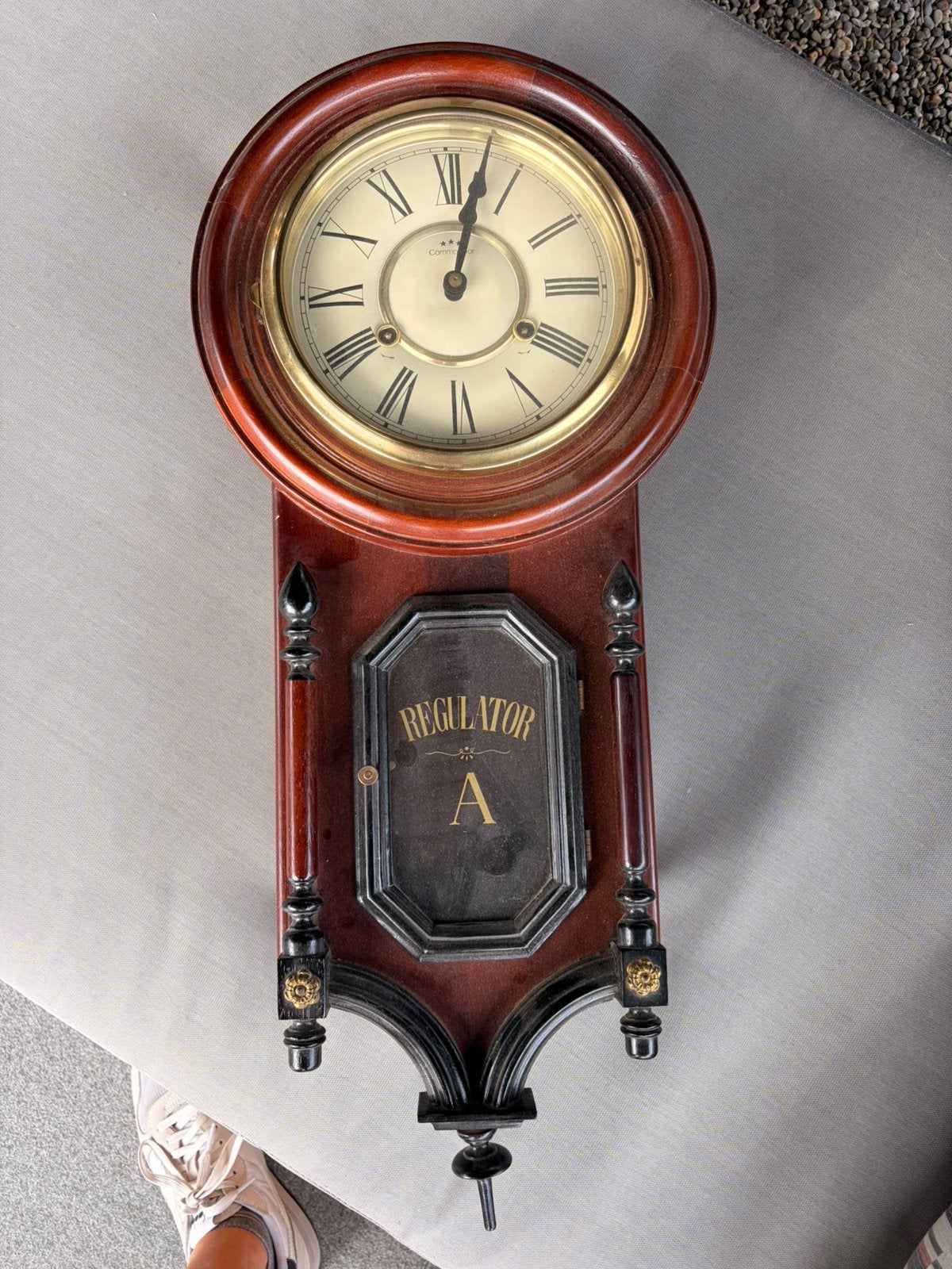 Vintage wandklok Comodor, Enlèvement