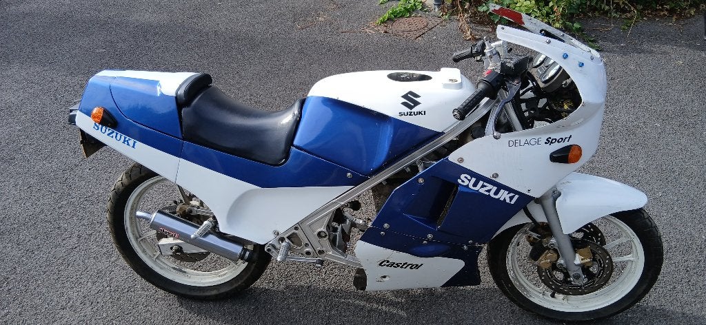 Lot x2 suzuki 250 rg gj 21b, Enlèvement, Utilisé