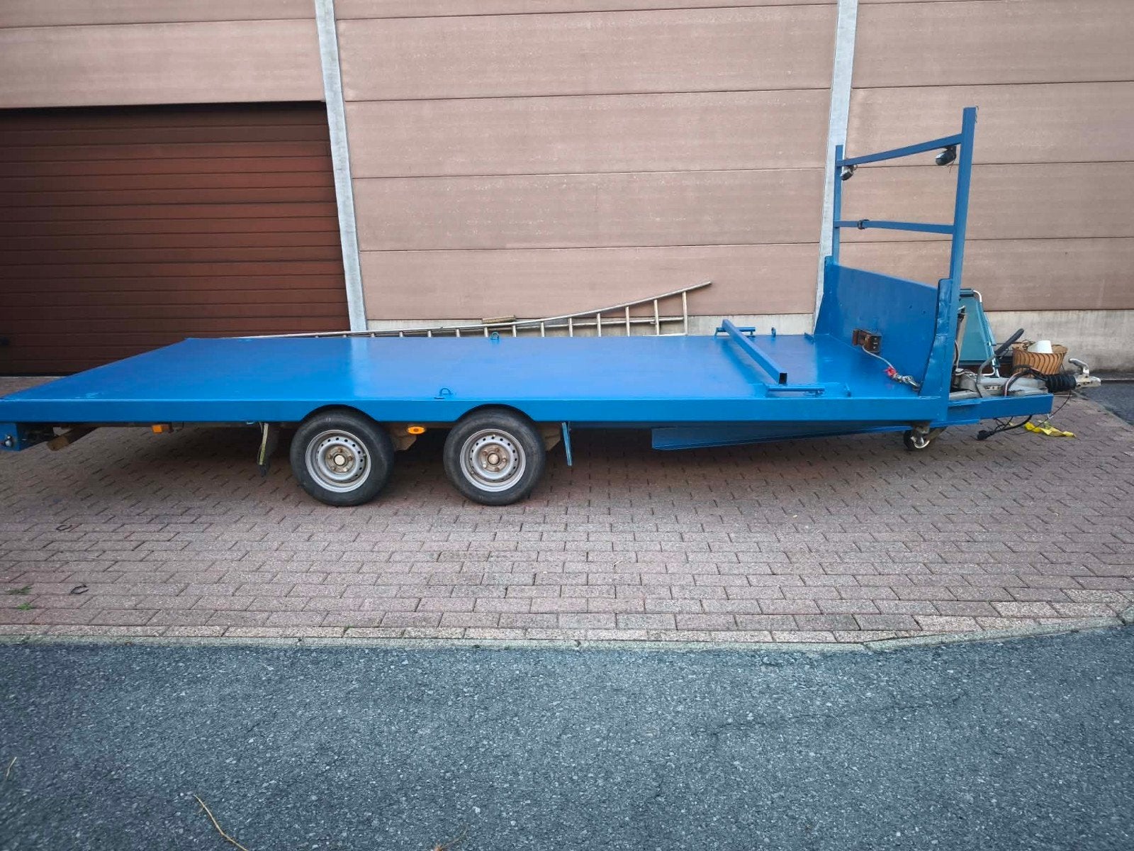 aanhangwagen dubbele ass, Enlèvement