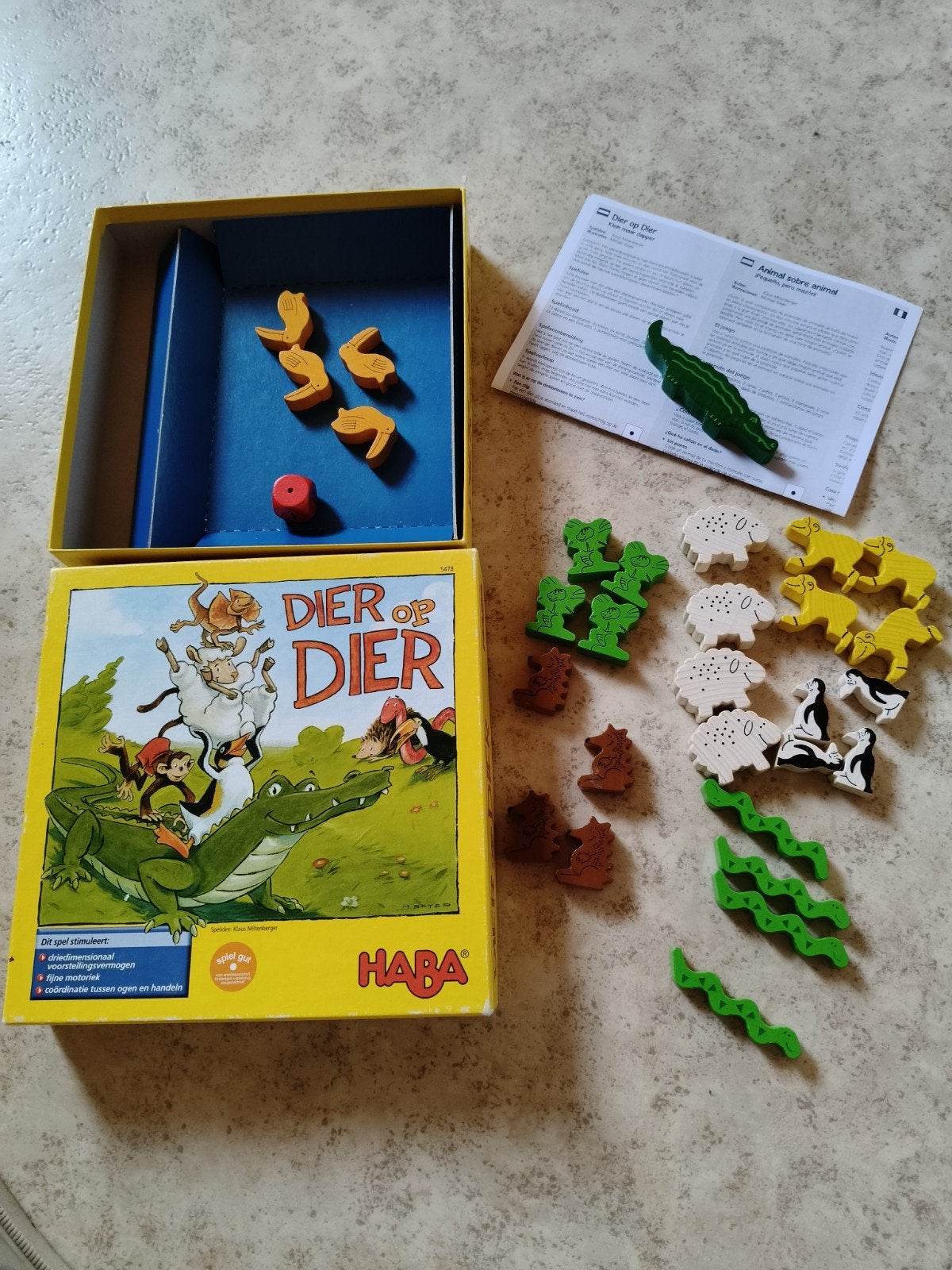 kleuterspel dier op dier haba, Hobby en Vrije tijd, Ophalen