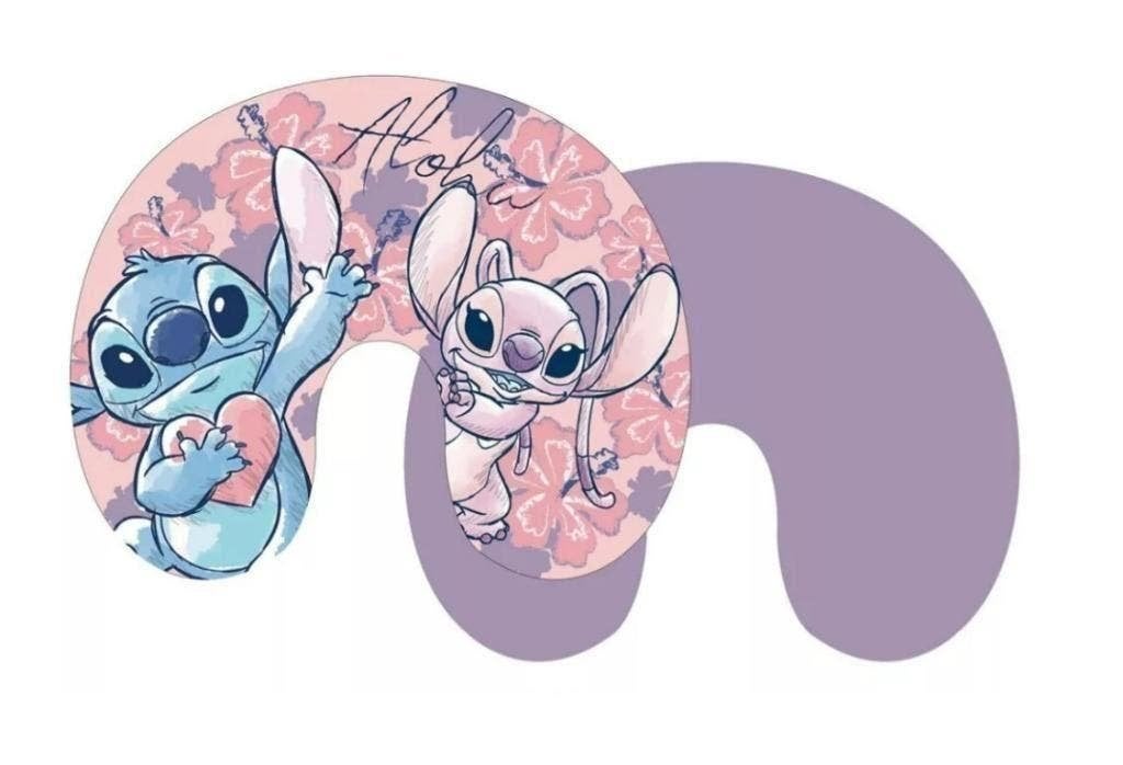 Stitch Reiskussen / Nekkussen - Disney - Roze of Blauw, Enlèvement ou Envoi, Neuf