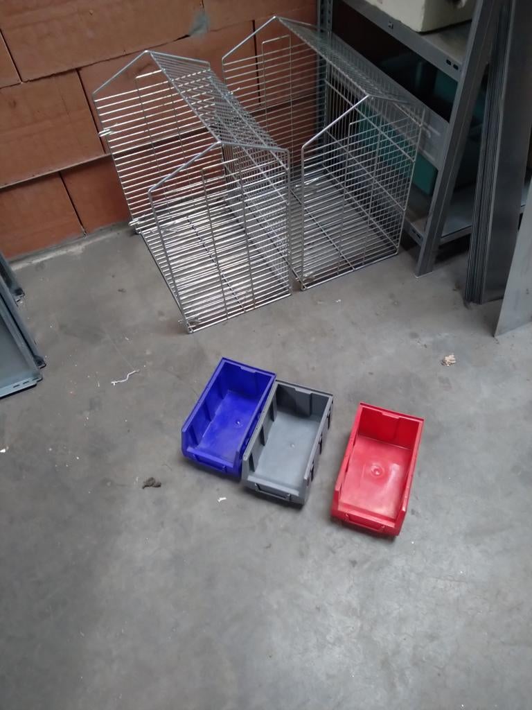 Stapelmanden en magazijnbakken, Bricolage & Construction, Casiers & Boîtes, Enlèvement