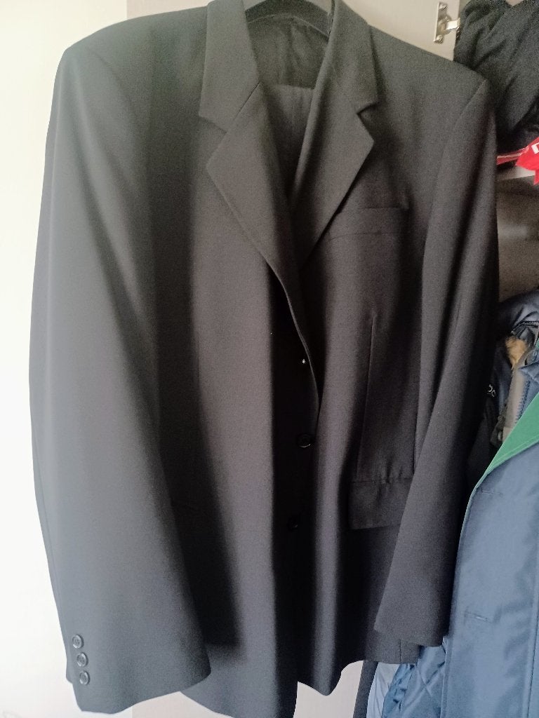 Heren cermonie kostum ( grijs ), Kleding | Heren, Ophalen, Maat 52/54 (L), Grijs