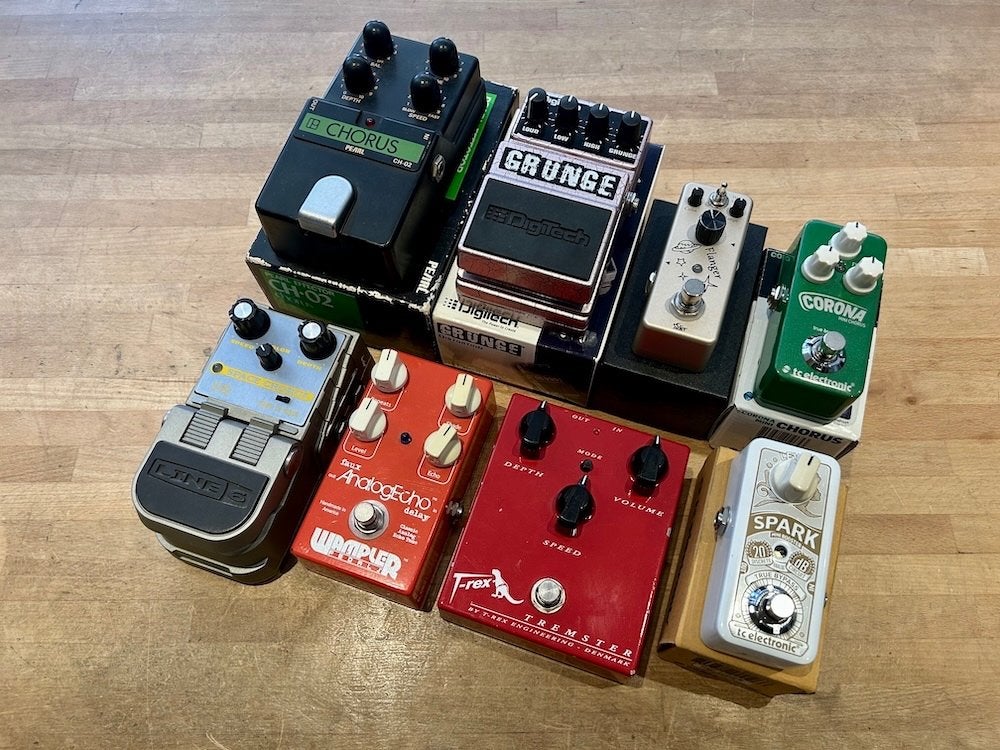 Pédales d'effets diverses, Musique & Instruments, Effets, Chorus, Delay ou Écho, Distortion, Overdrive ou Fuzz, Autres types, Enlèvement ou Envoi