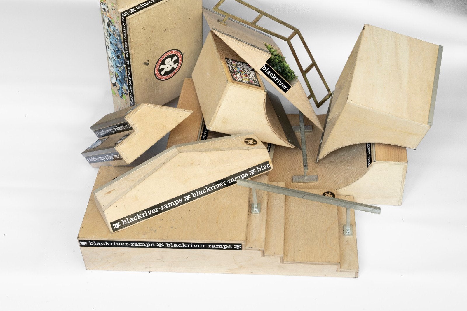 Pack Blackriver Ramps Fingerboard 60€, Enlèvement, Utilisé