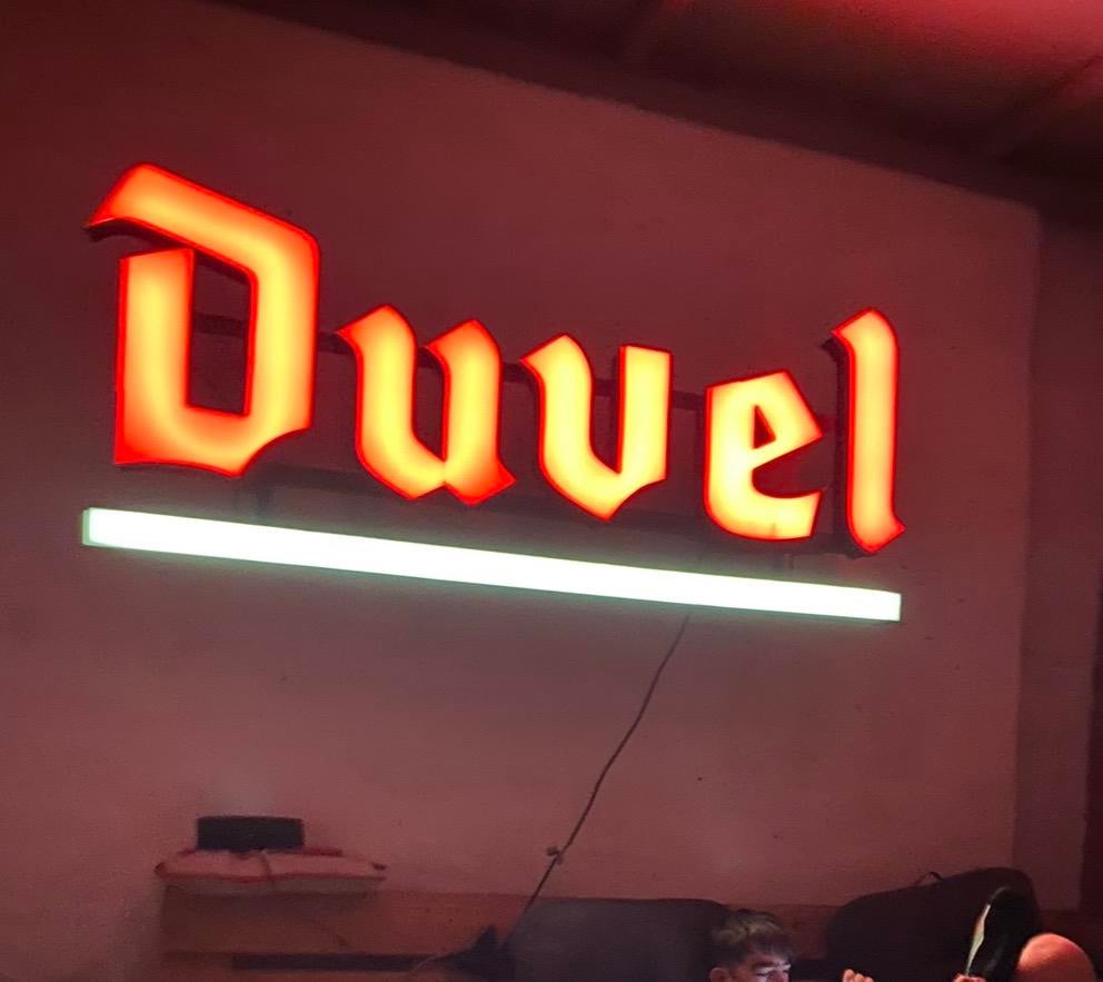 Duvel verlichting, Verzamelen, Ophalen, Zo goed als nieuw
