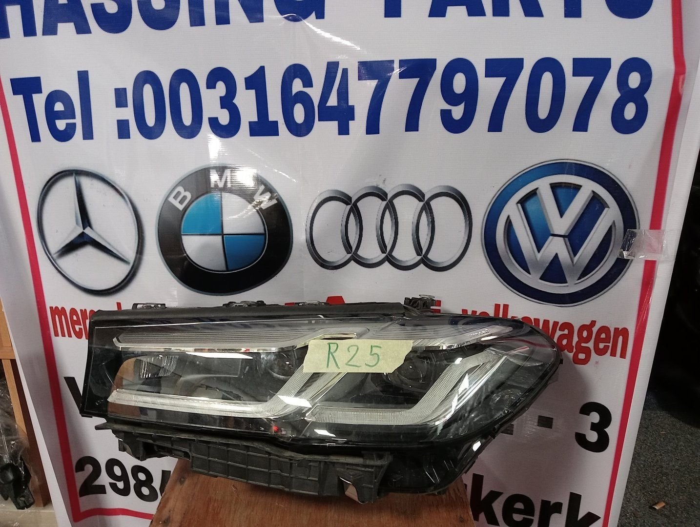 Koplamp BMW 5 Serie G30 G31 LCI VOLL LED LINKS, -, Utilisé, -, Enlèvement ou Envoi