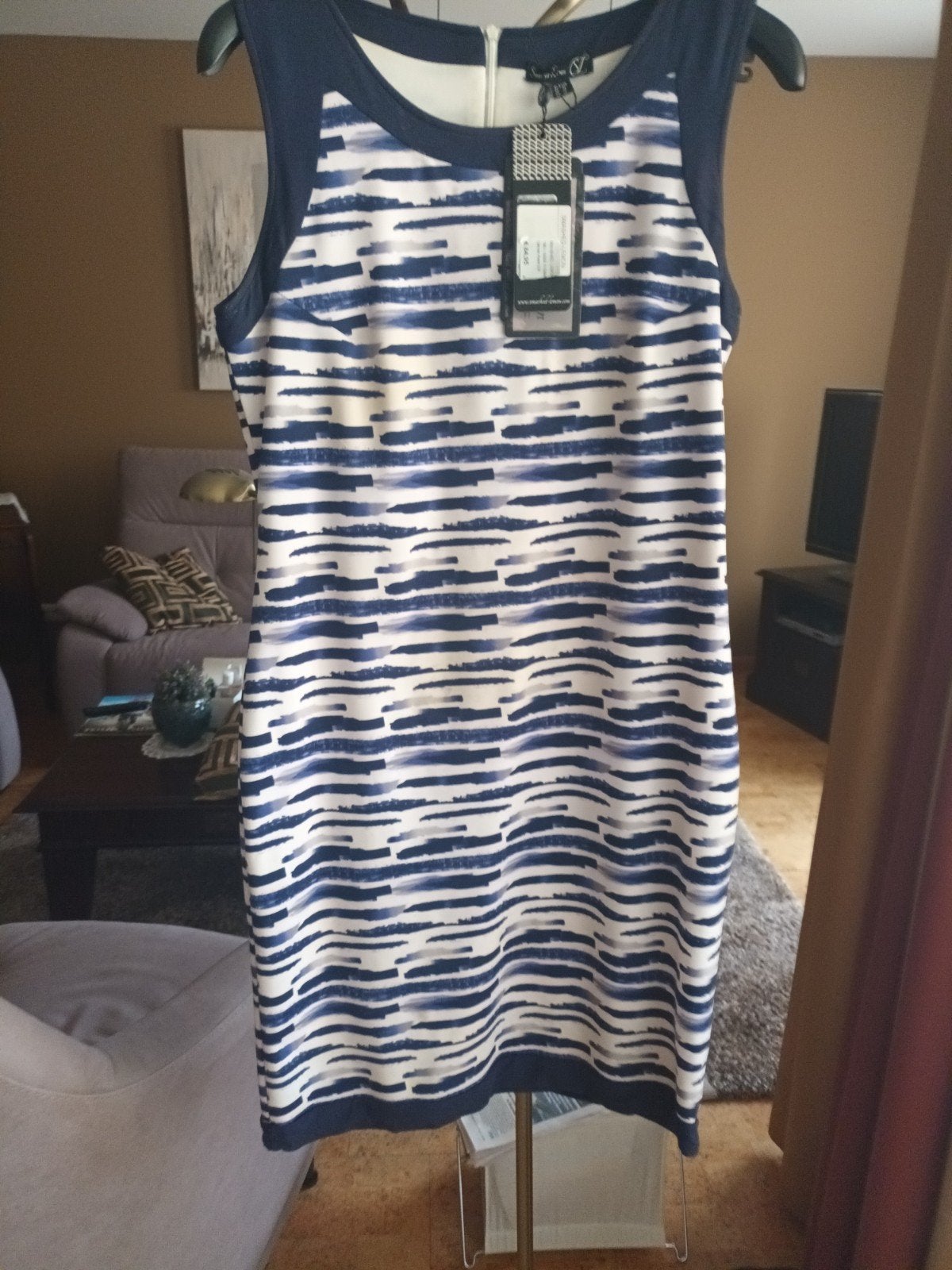 Nouvelle robe d'été fraîche smashed lemon », Enlèvement ou Envoi, Taille 42/44 (L), Bleu