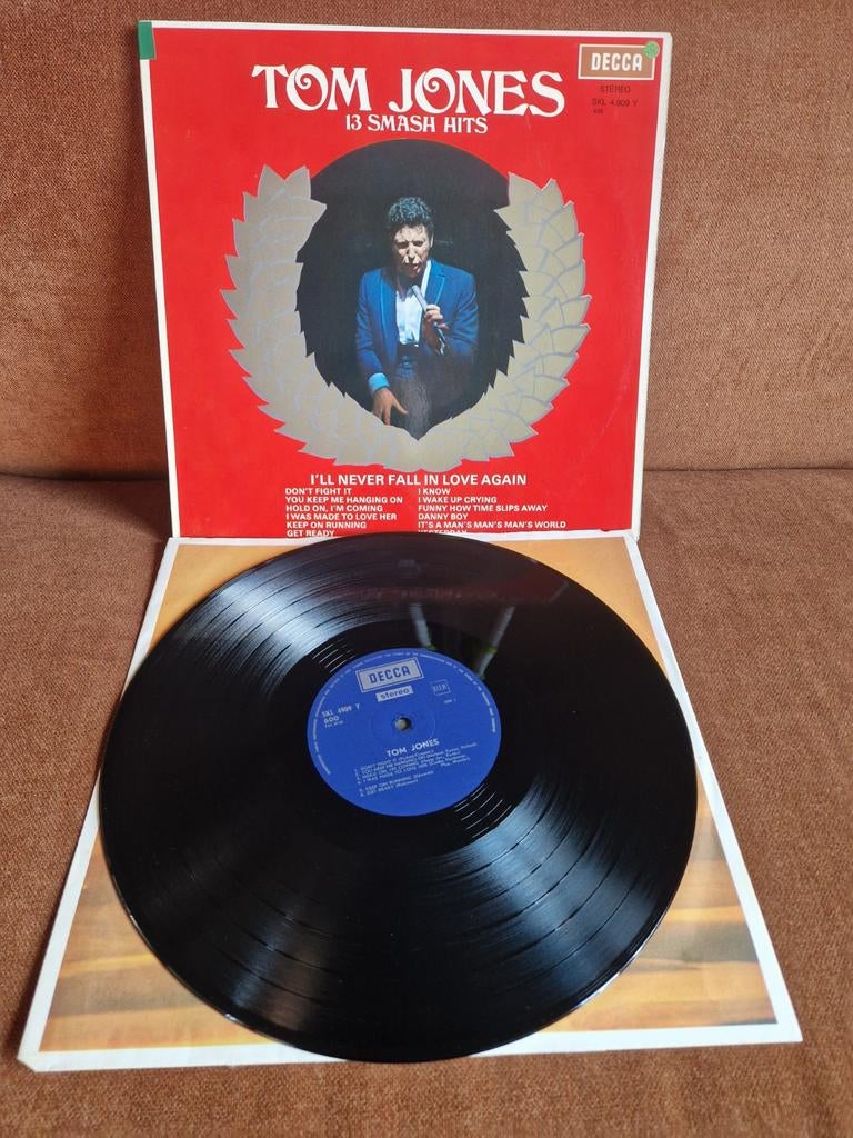 Tom Jones 13 smash hits, Cd's en Dvd's, Vinyl | Pop, Ophalen of Verzenden