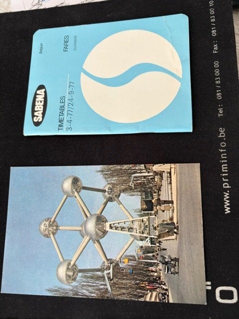 Collection Sabena -Atomium, Photo, Comme neuf, Enlèvement, 1940 à 1960