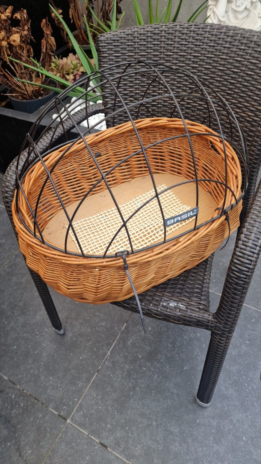 basil fietsmand, Vélos & Vélomoteurs, Enlèvement, Comme neuf, Panier de vélo, Basil
