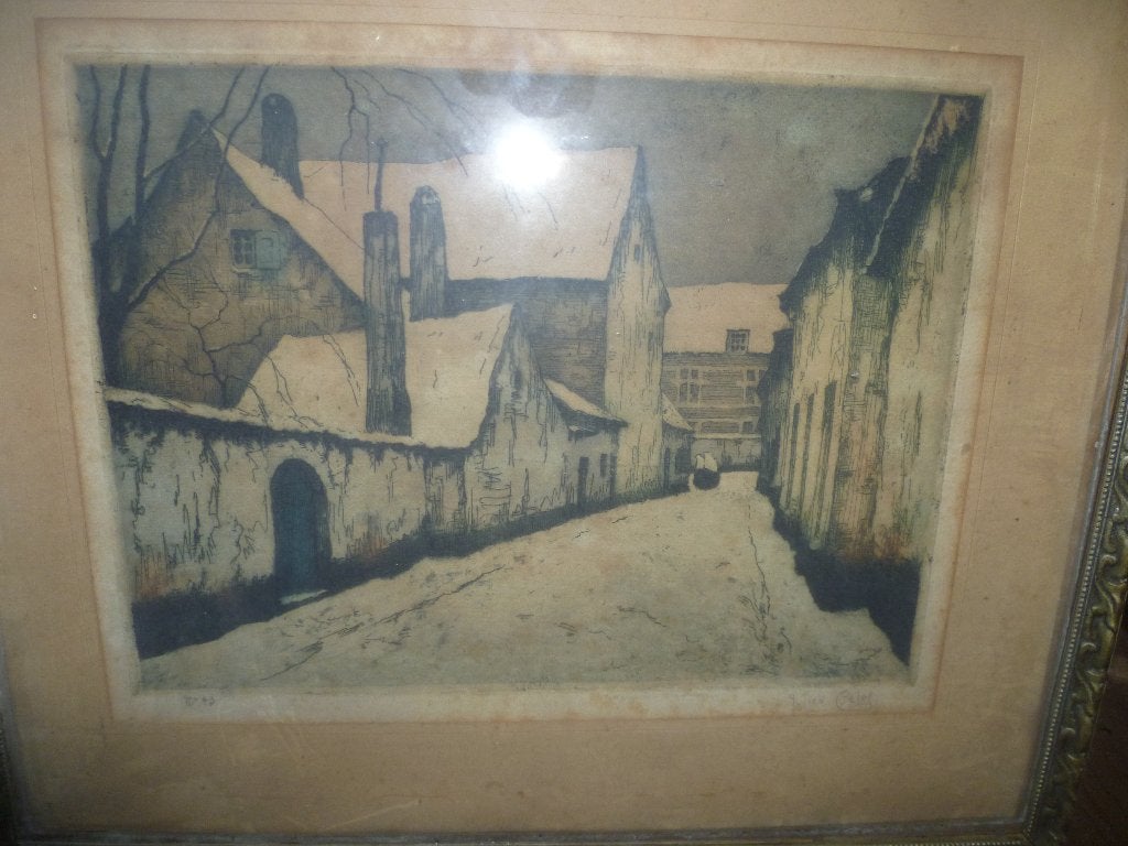ETS, Antiek en Kunst, Ophalen, Ets