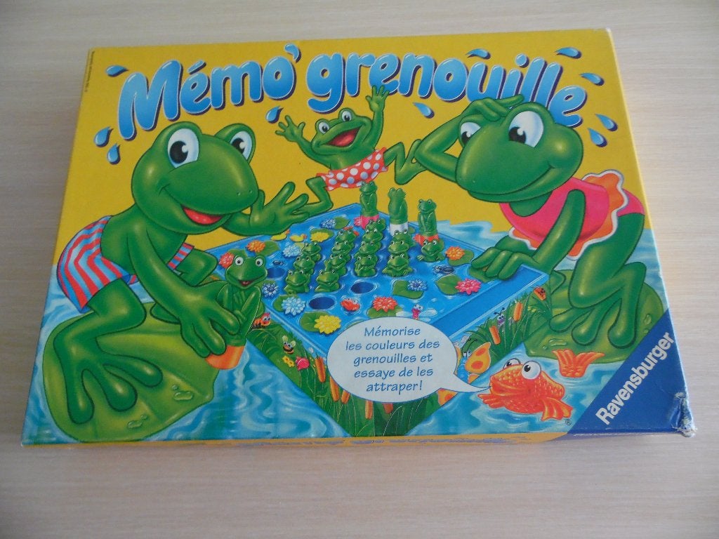 MÈMO GRENOUILLE       RAVENSBURGER, Enfants & Bébés, Jouets | Éducatifs & Créatifs, Comme neuf, Enlèvement ou Envoi