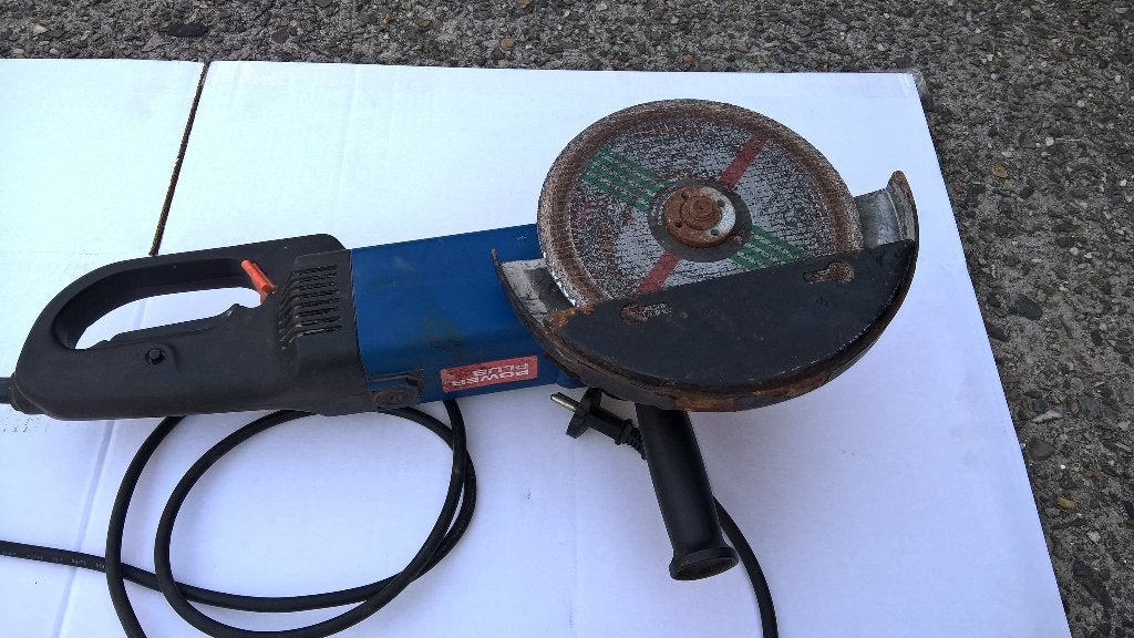 Slijpschijf machines, Ophalen, Gebruikt, 700 tot 1000 watt, Haakse handslijpmachine