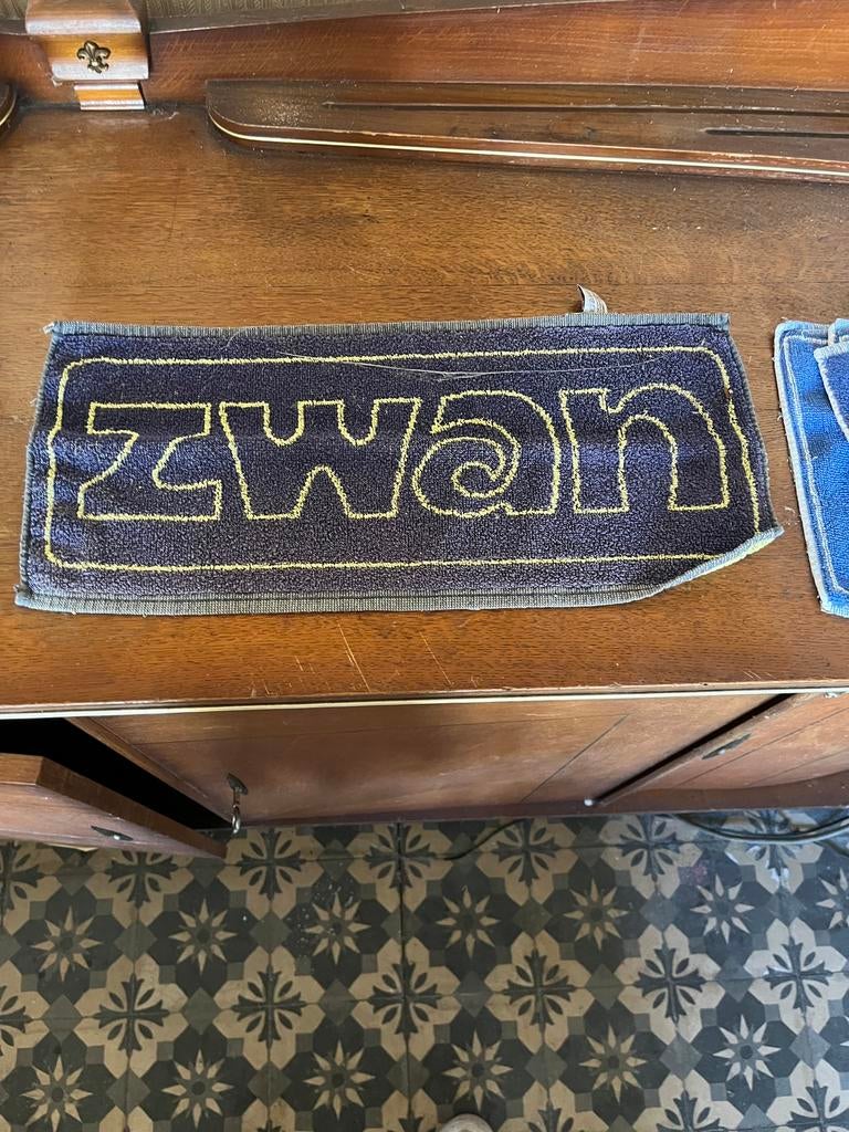 Tapis de bar à bière Vintage Zwan, Enlèvement, Comme neuf