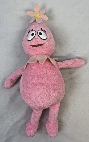 Ty Beanie Baby Foofa knuffel Yo Gabba Gabba Bloem, Kinderen en Baby's, Speelgoed | Knuffels en Pluche, Overige typen, Zo goed als nieuw