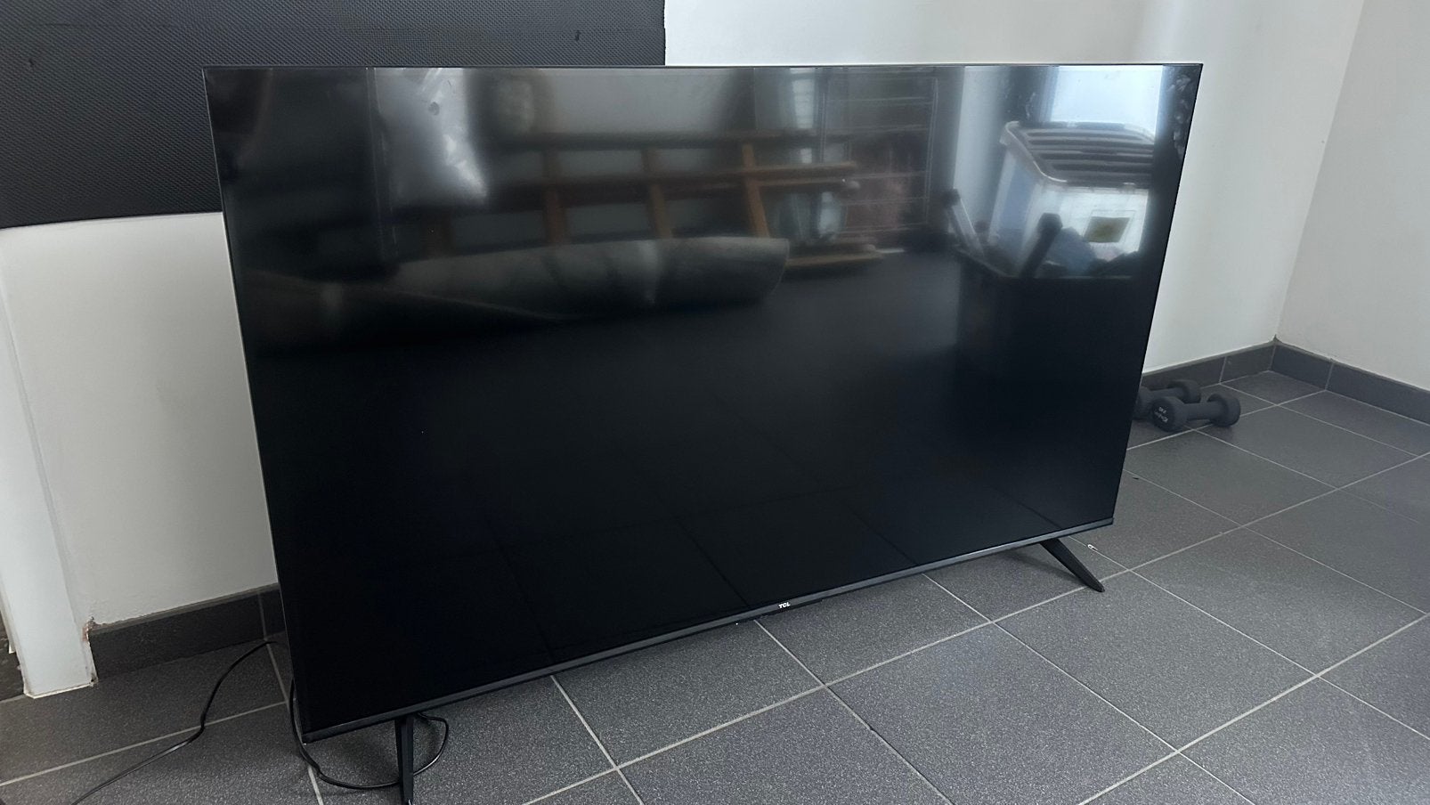 TV TCL 55T69C 4K UHD QLED 55”, Huis en Inrichting, Ophalen, Zo goed als nieuw