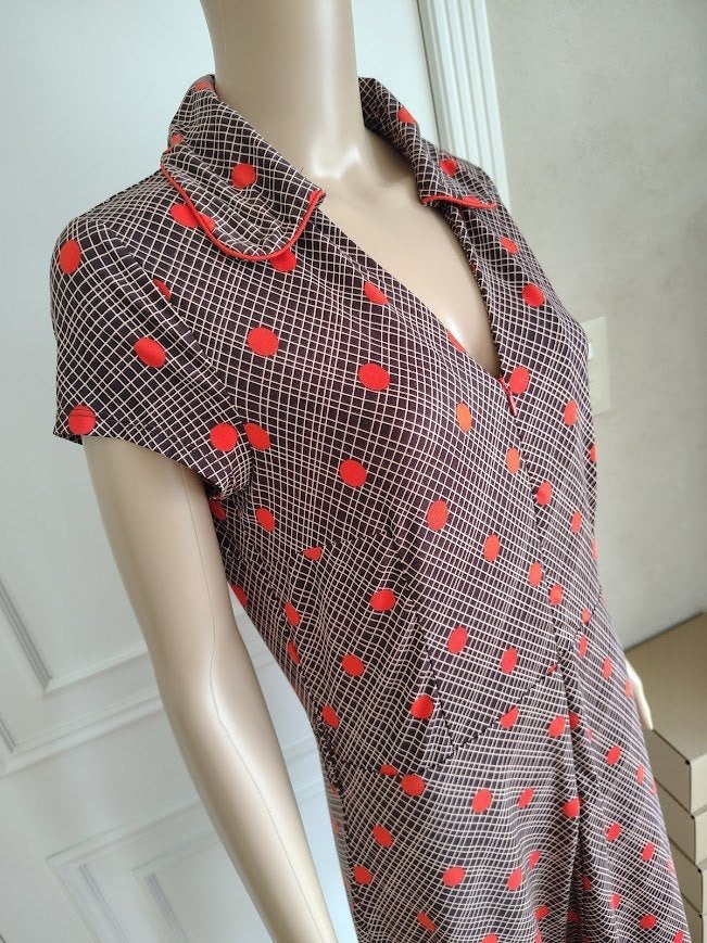 retro look jurk van zoe loveborn, Kleding | Dames, Jurken, Zoe loveborn, Ophalen of Verzenden, Zo goed als nieuw, Maat 38/40 (M)