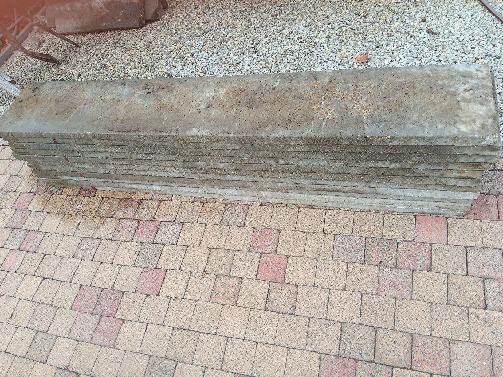 Boordsteen, Doe-het-zelf en Bouw, Ophalen, Gebruikt, Overige materialen, 20 tot 50 mm