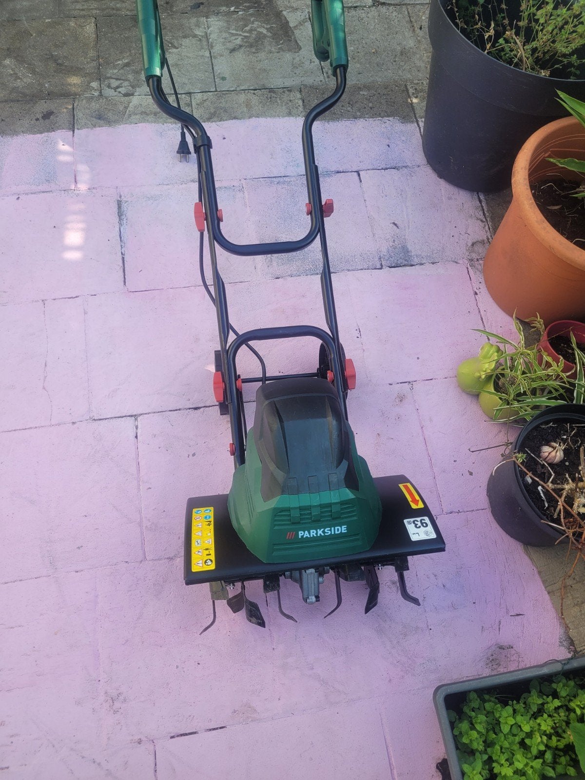 Electrische ploegmachine, Tuin en Terras, Ophalen