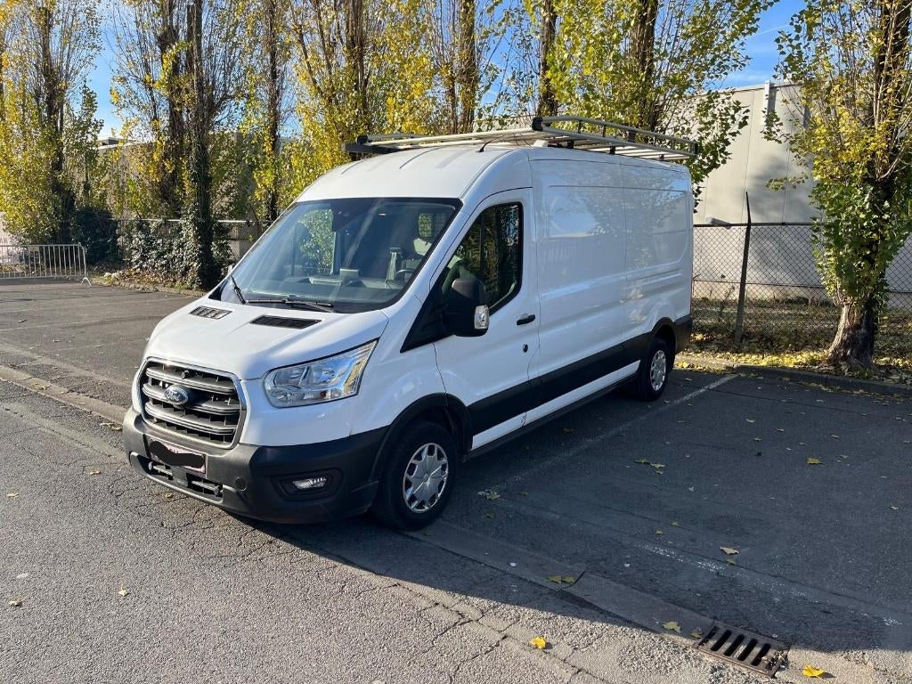 Ford Transit L3H2 -  bedrijfswagen én camper in één!, Auto's, Bestelwagens en Lichte vracht, Particulier, ABS, Achteruitrijcamera