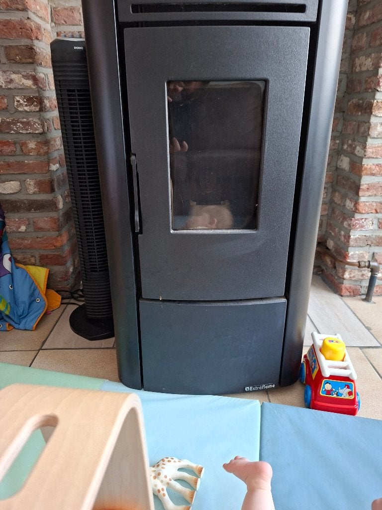 Pelletkachel ketty evo 2.0, Huis en Inrichting, Kachels, Ophalen, Gebruikt, Overige brandstoffen, Pelletkachel