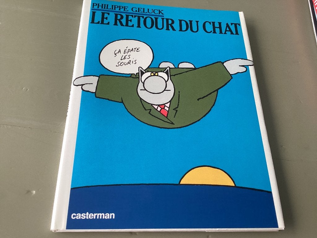 Philippe Geluck. Le retour du chat, Comics, Enlèvement ou Envoi, Comme neuf