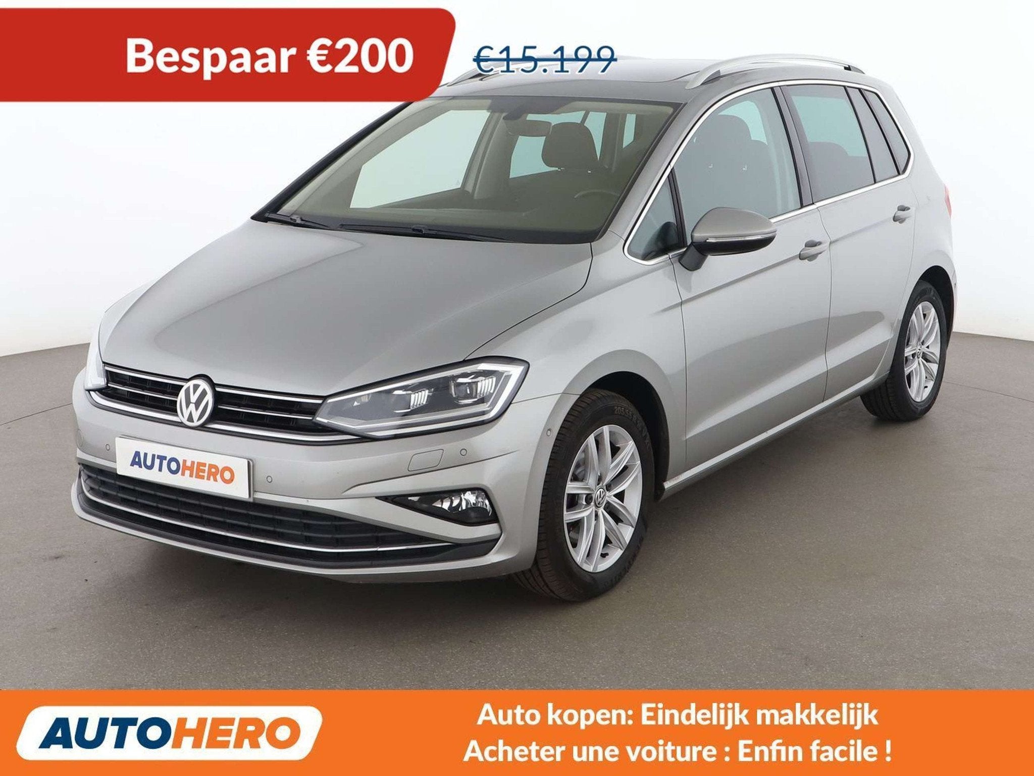 Volkswagen Golf 1.5 TSI ACT Highline (automatique), Autos, Argent ou Gris, Achat, Anti démarrage, Euro 6