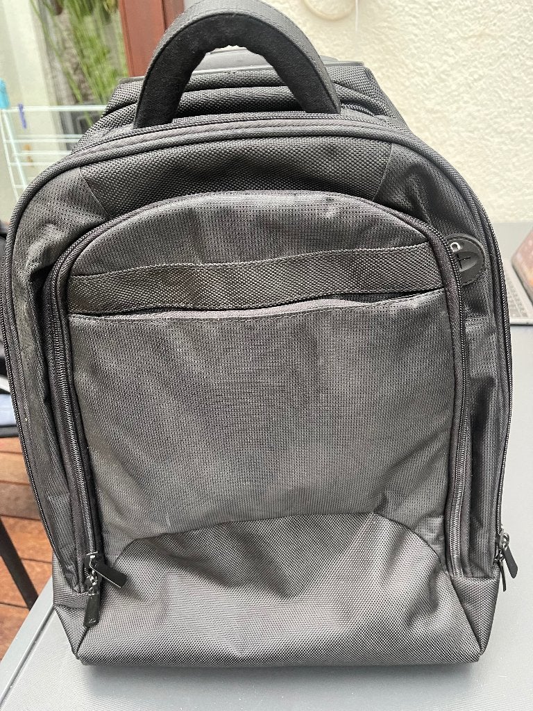 Backpack voorzien van wieltjes, Overige merken, 25 tot 40 cm, Ophalen of Verzenden, Zo goed als nieuw