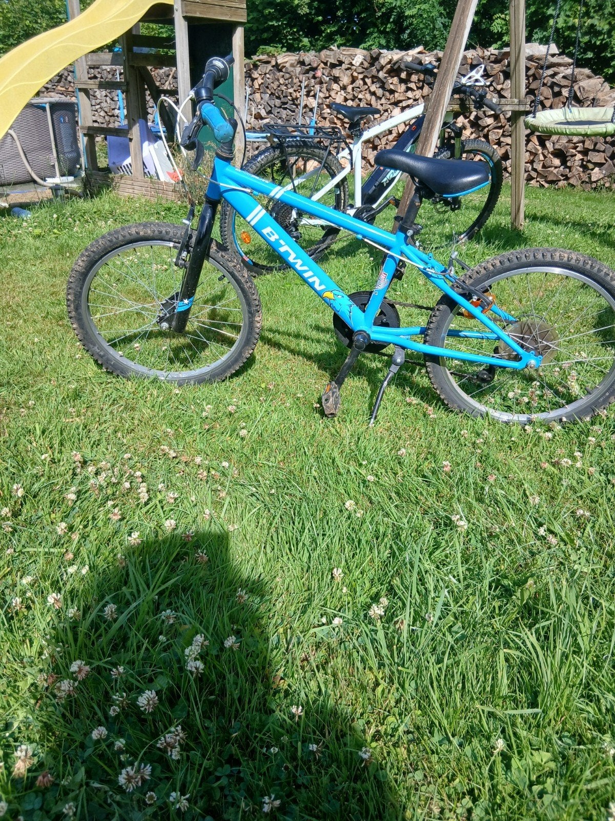Vélo 20 pouces, Ophalen