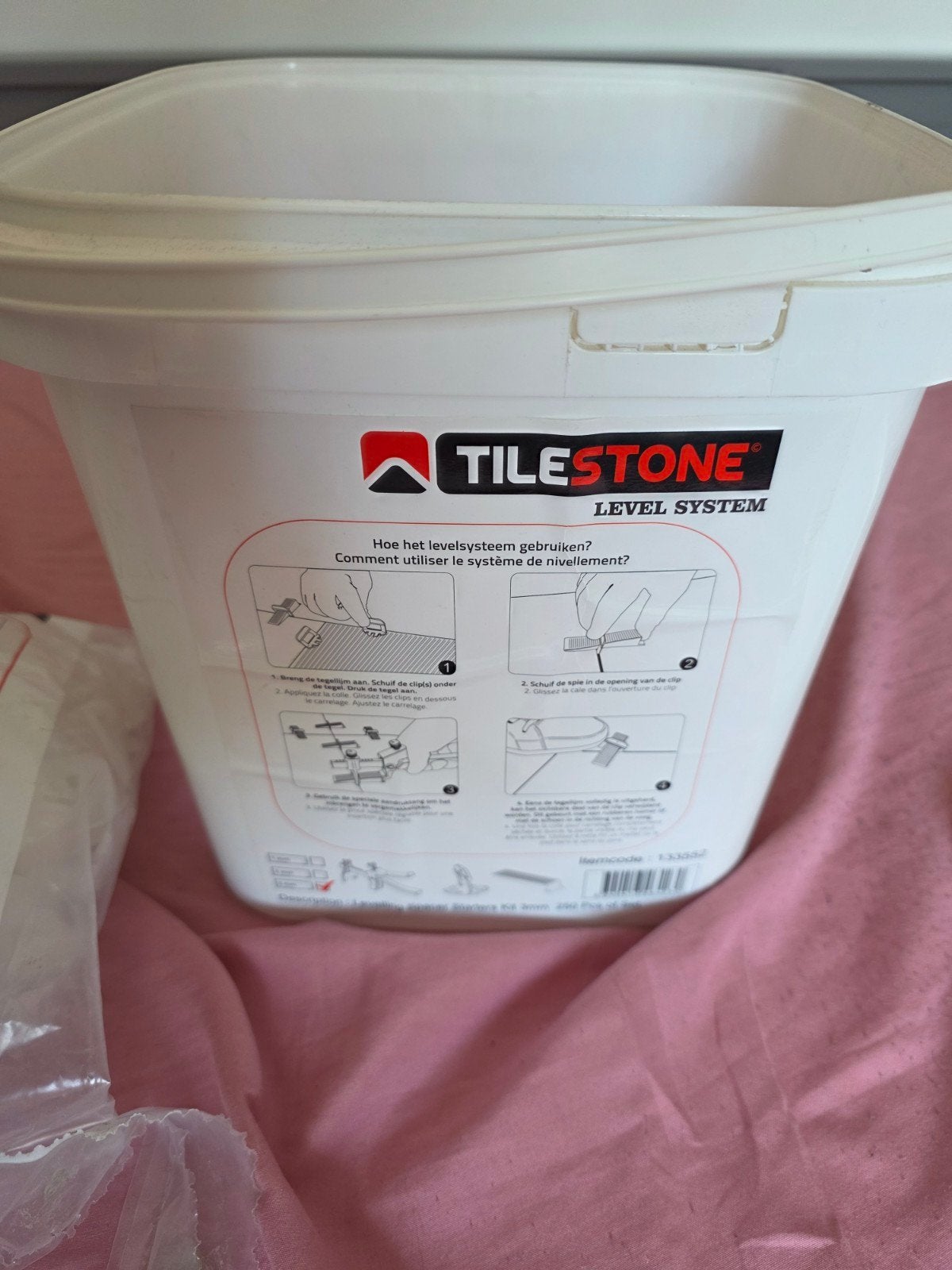 Tilestone leveling systeem, Doe-het-zelf en Bouw, Tegels, Ophalen of Verzenden, Zo goed als nieuw, Vloertegels