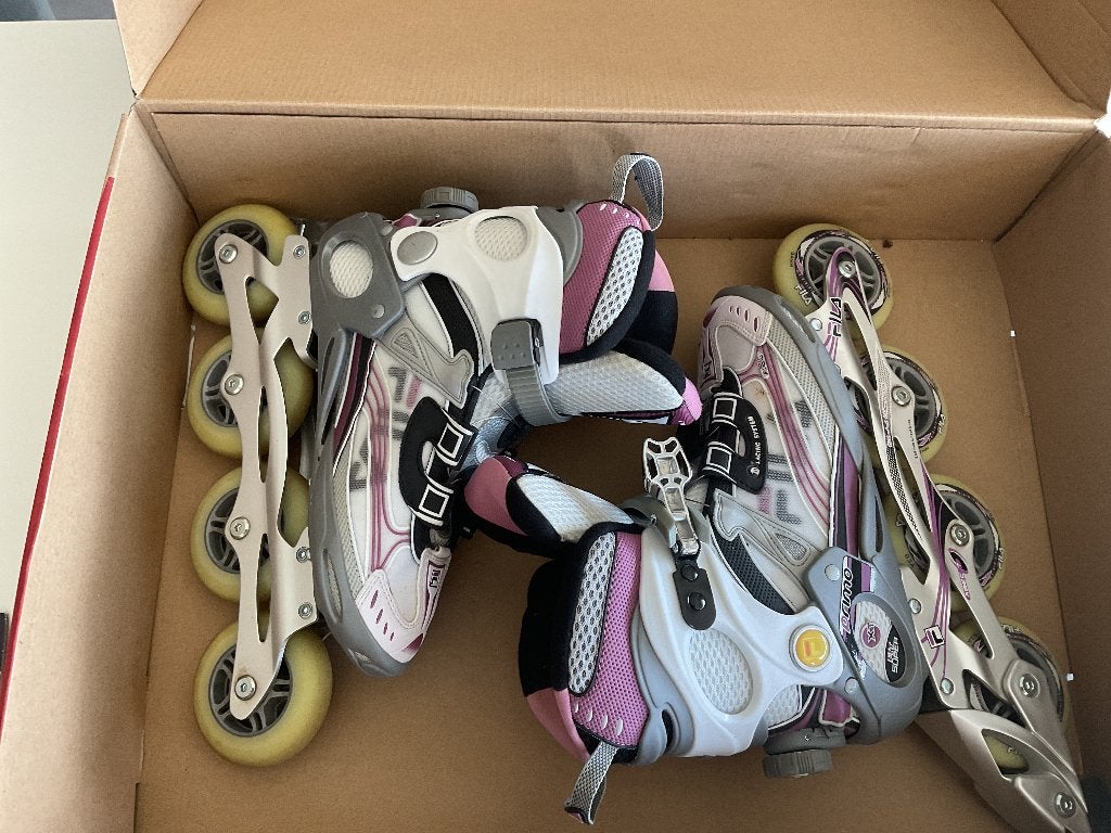 Bescherming skeelers, Gebruikt, Inline skates 4 wielen, Dames, Ophalen