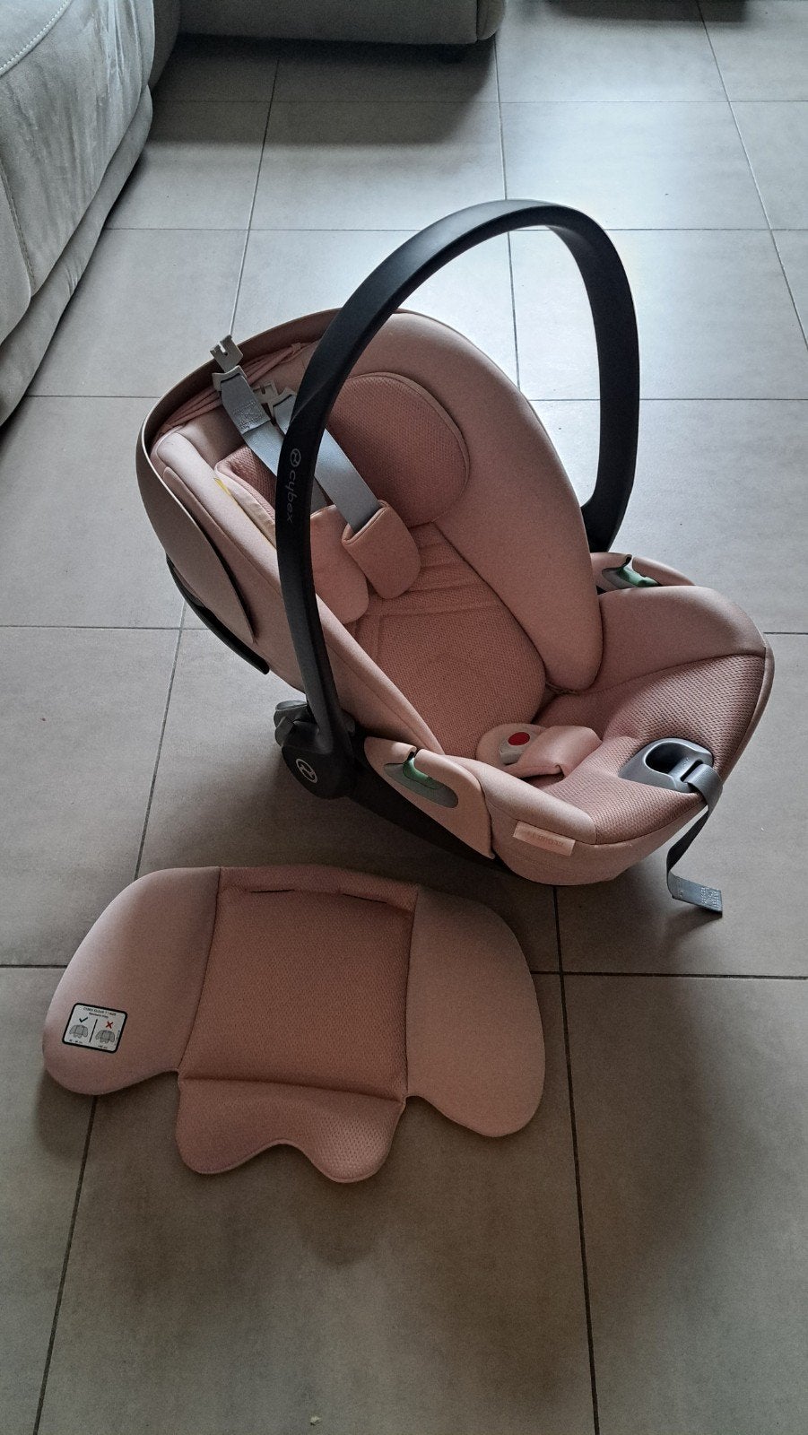 cybex cloud T maxicosy, Enlèvement